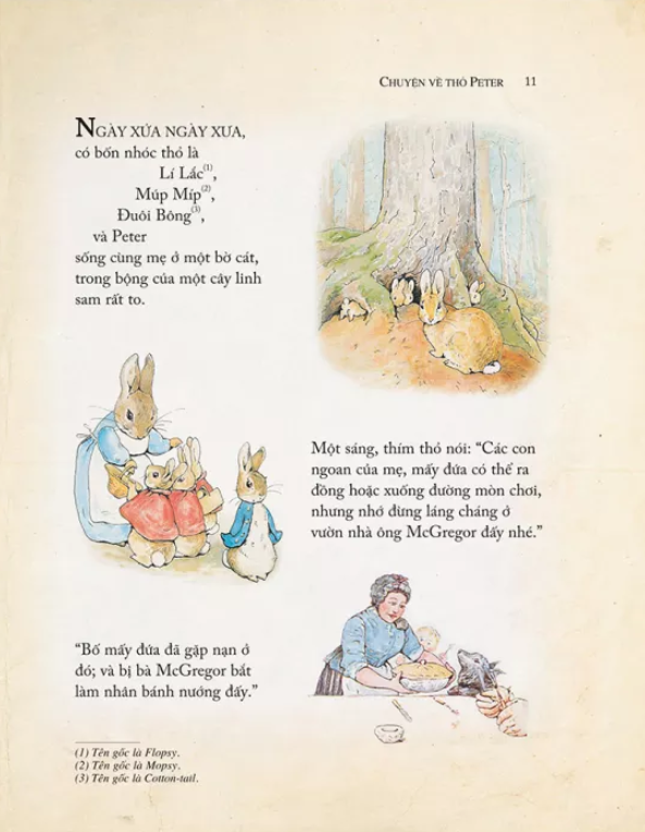 Một Cậu Thỏ Nghịch Ngợm Kinh Khủng: Tuyển Tập Những Truyện Hay Nhất Của Beatrix Potter (Tái Bản 2021)