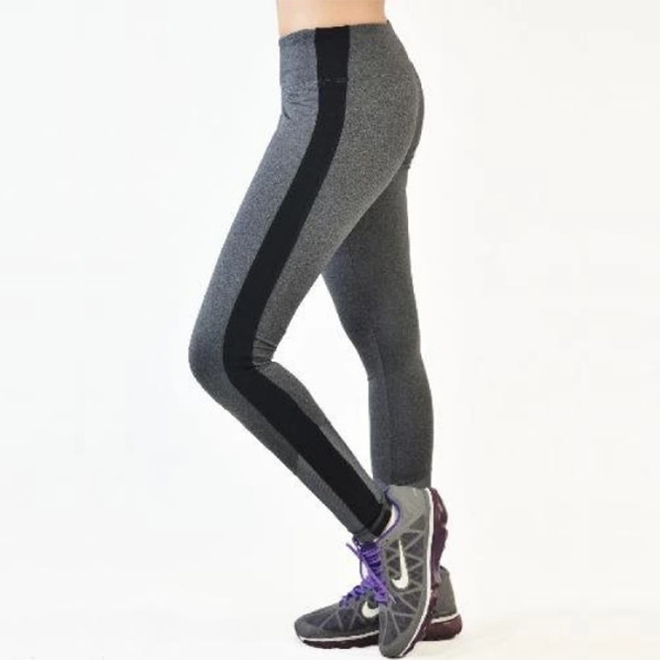 Quần dài thể thao Legging Hiye - LF005 (Xám Muối Tiêu)