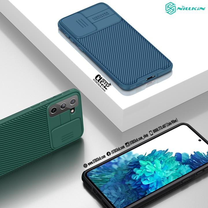 ỐP LƯNG DÀNH CHO ĐIỆN THOẠI SAMSUNG GALAXY S21 PLUS 5G NILLKIN CAMSHIELD PRO BẢO VỆ CAMERA