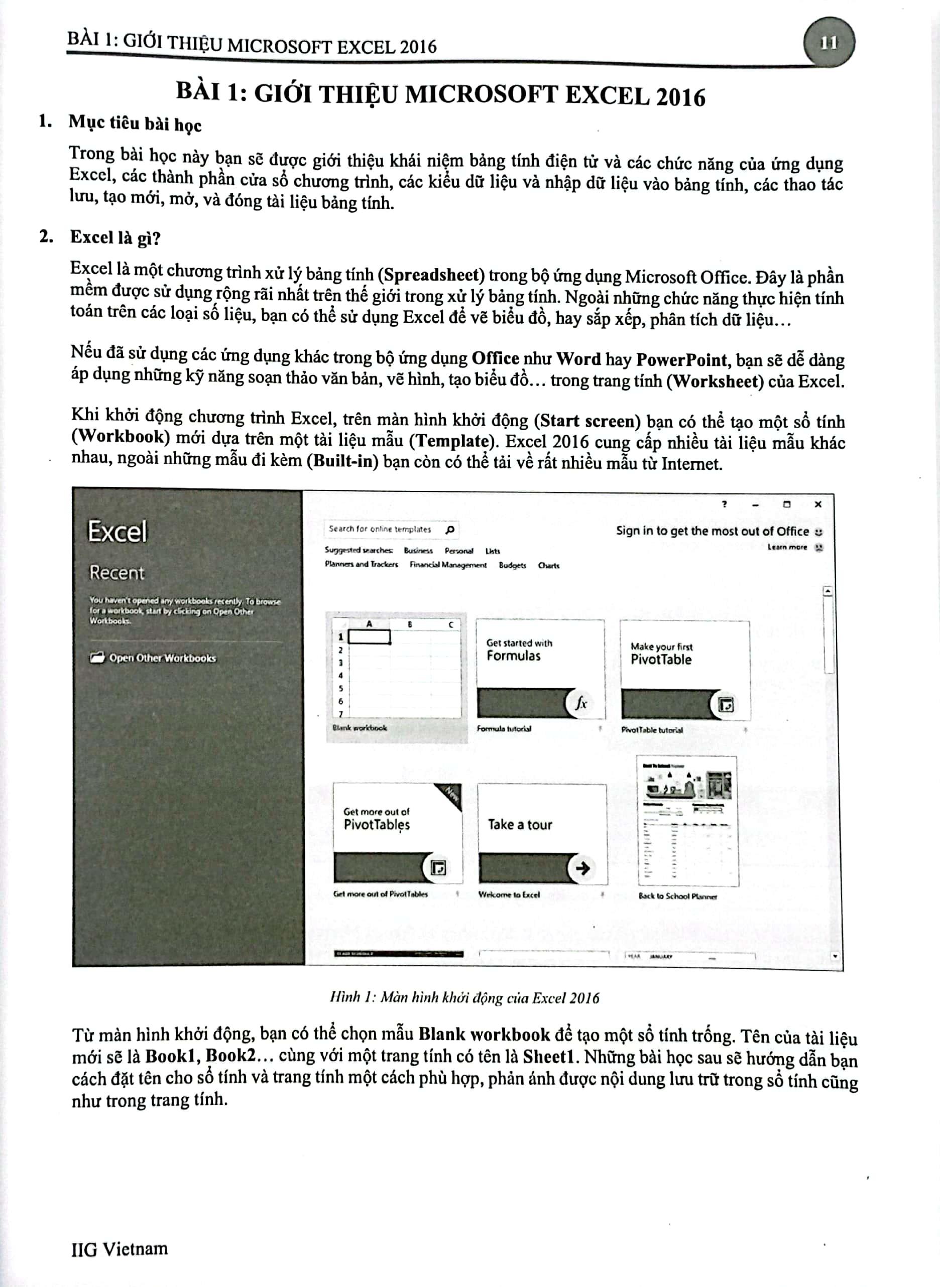 Microsoft Excel 2016 (Tái Bản 2023)