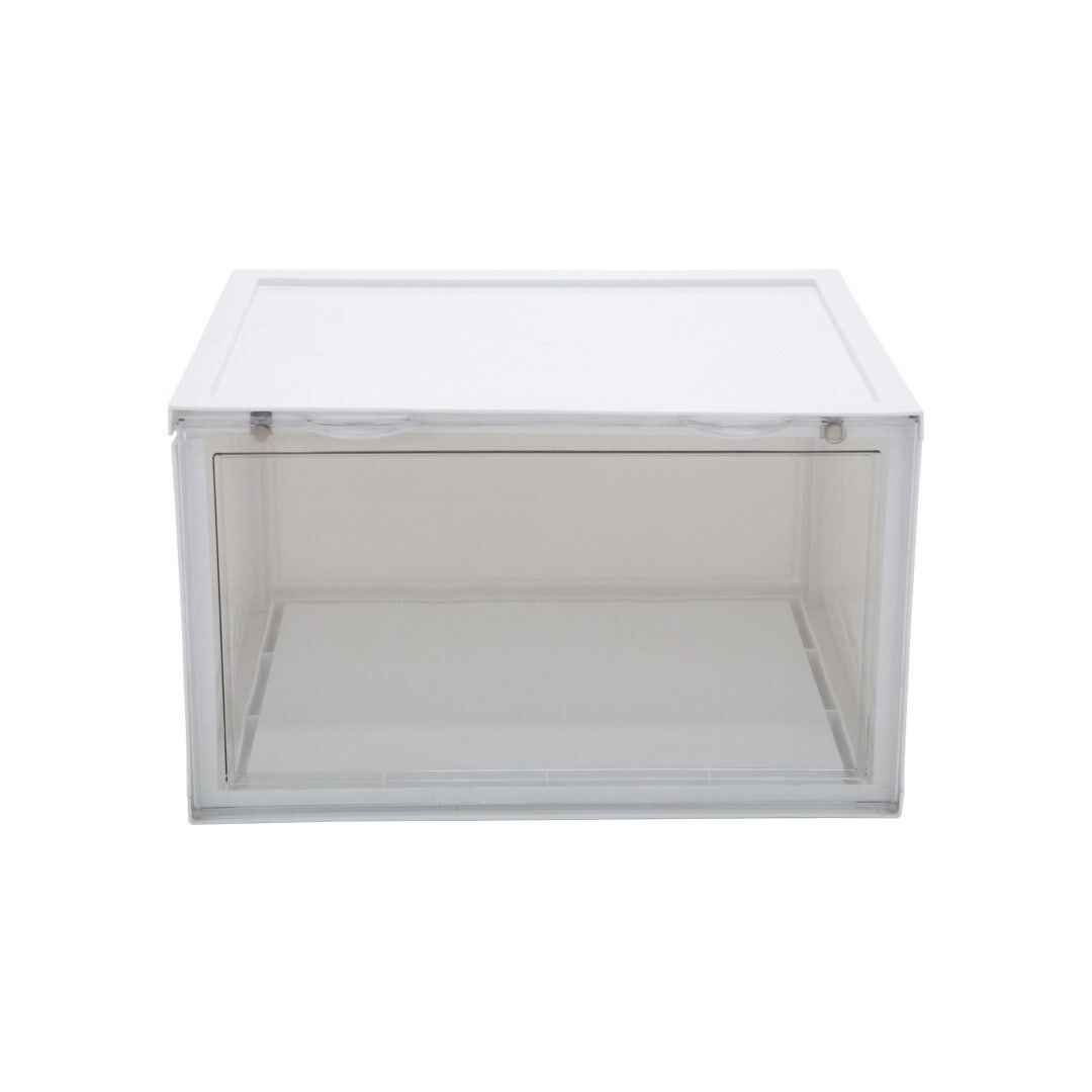 SB Furniture, Looms, Shoe Box, White, W36XD29XH22 cm.