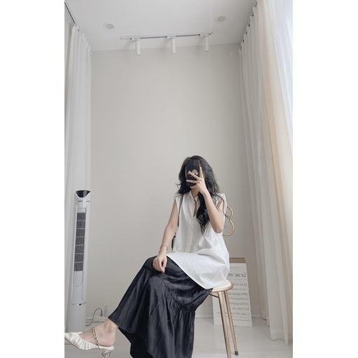 Áo sát nách cổ đức by samhyewear