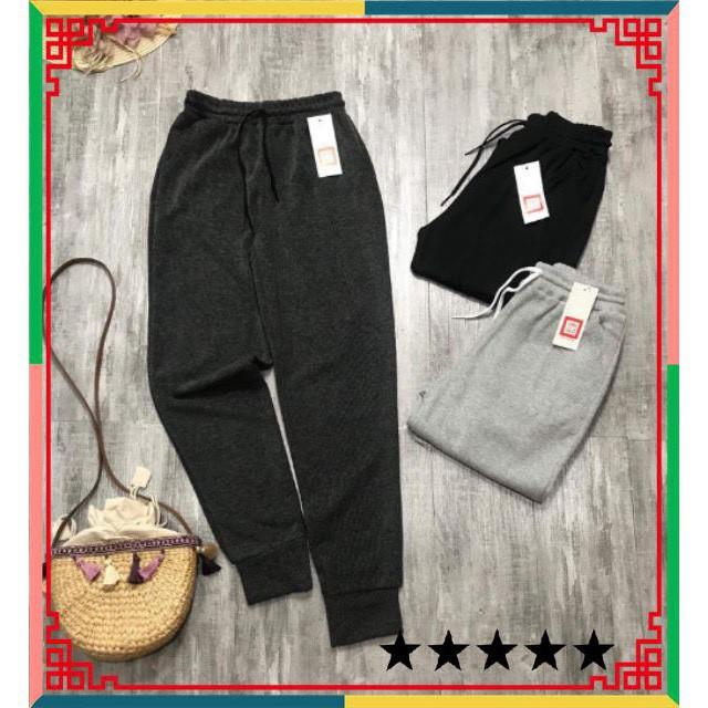 Quần jogger len tăm
