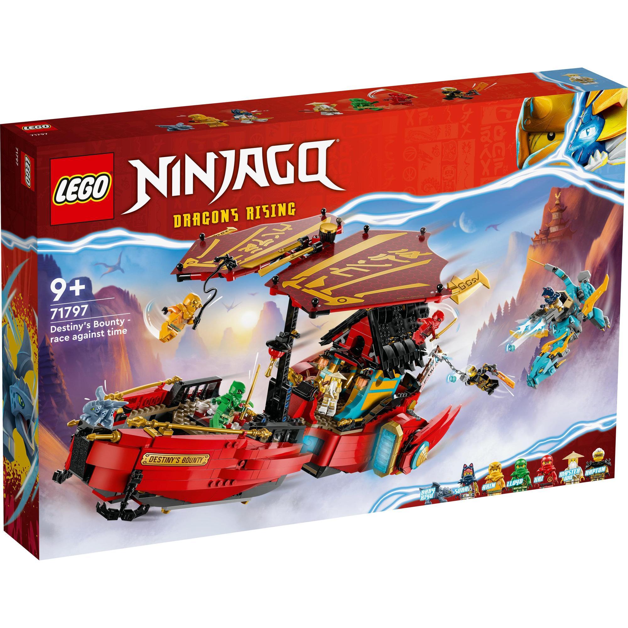 LEGO Ninjago 71797 Đồ chơi lắp ráp Chiến hạm Bounty - Cuộc chiến thời gian (1,739 chi tiết)