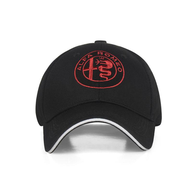 Nón Snapback Bóng Chày Thể Thao Ngoài Trời, Chơi Golf Cho Alfa Romeo Logo Nam Nữ Cotton Thêu Trucker Mũ Đua Ô Tô Mũ Trùm Đầu