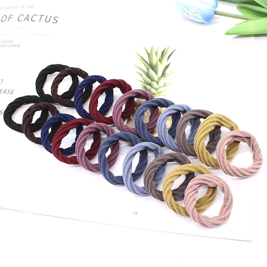Dây buộc tóc nữ Classic NASI dễ thương phong cách hàn quốc thun cột tóc nữ co giãn tốt phụ kiện tóc giao ngẫu nhiên
