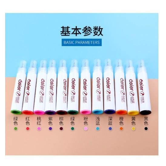 Hộp BÚT LÔNG MÀU Baoke Brush Marker Vẽ Tô Màu Hai Đầu - 12, 18, 24, 36 Màu