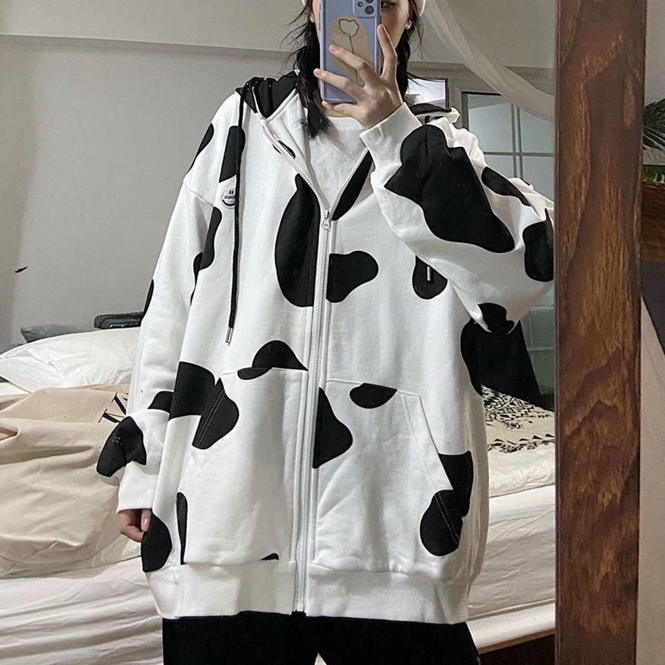 Áo Sweater Bò Sữa đáng yêu. phong cách Ulzzang Hàn Quốc tay dài. CoolZ C018