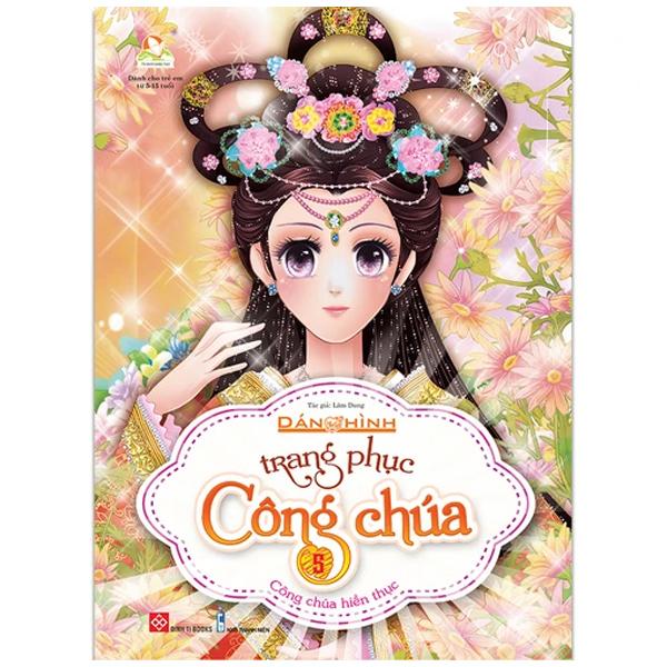 Dán Hình Trang Phục Công Chúa 5 - Công Chúa Hiền Thục