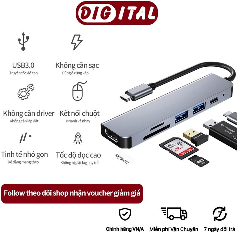 Thiết bị kết nối đa cổng cắm hub 4 trong 1 thích hợp cho Apple Macbook USB 4KHDMI Cổng kết nối đa năng Truyền tốc độ cao