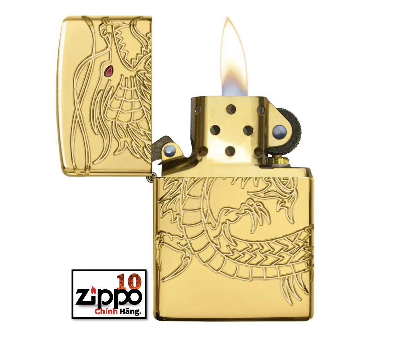 Bật lửa Zippo 29265 Asian Dragon- Chính hãng 100%