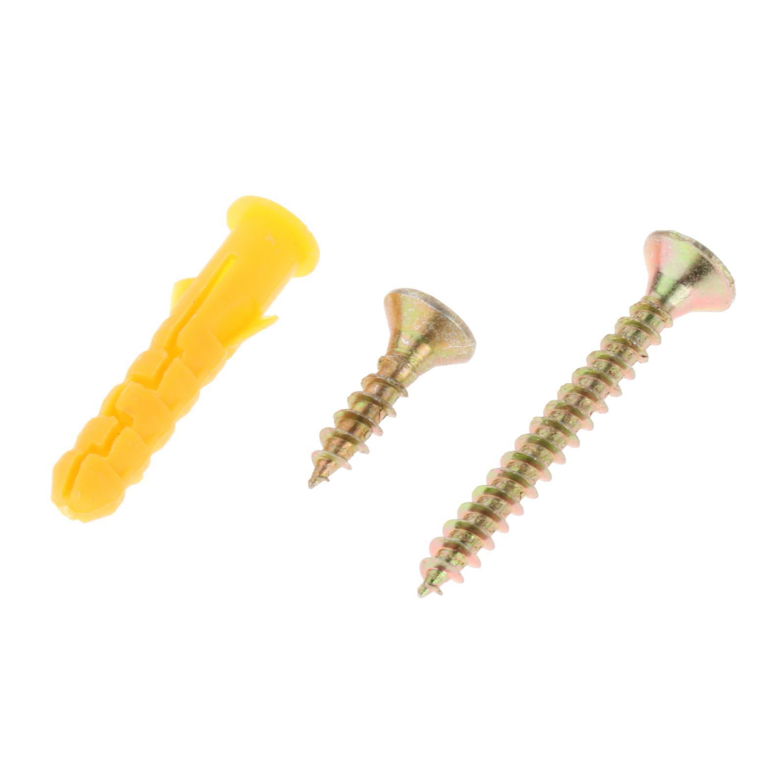 2x Shelf Bracket Decorative Fan-Shaped with Screws Home Bookshelf Golden