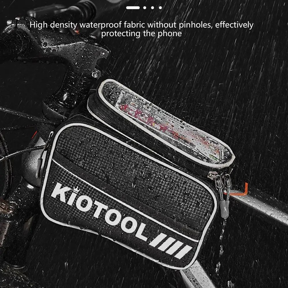 Hình ảnh Túi xe đạp Kiotool chống nước bọc cảm ứng phù hợp với mọi dòng xe