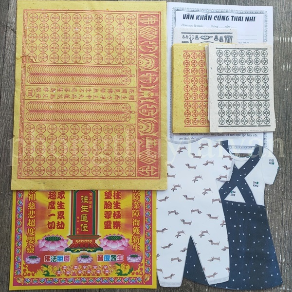 Bộ cúng đầy đủ THAI LƯU loại THƯỜNG - thờ cúng.