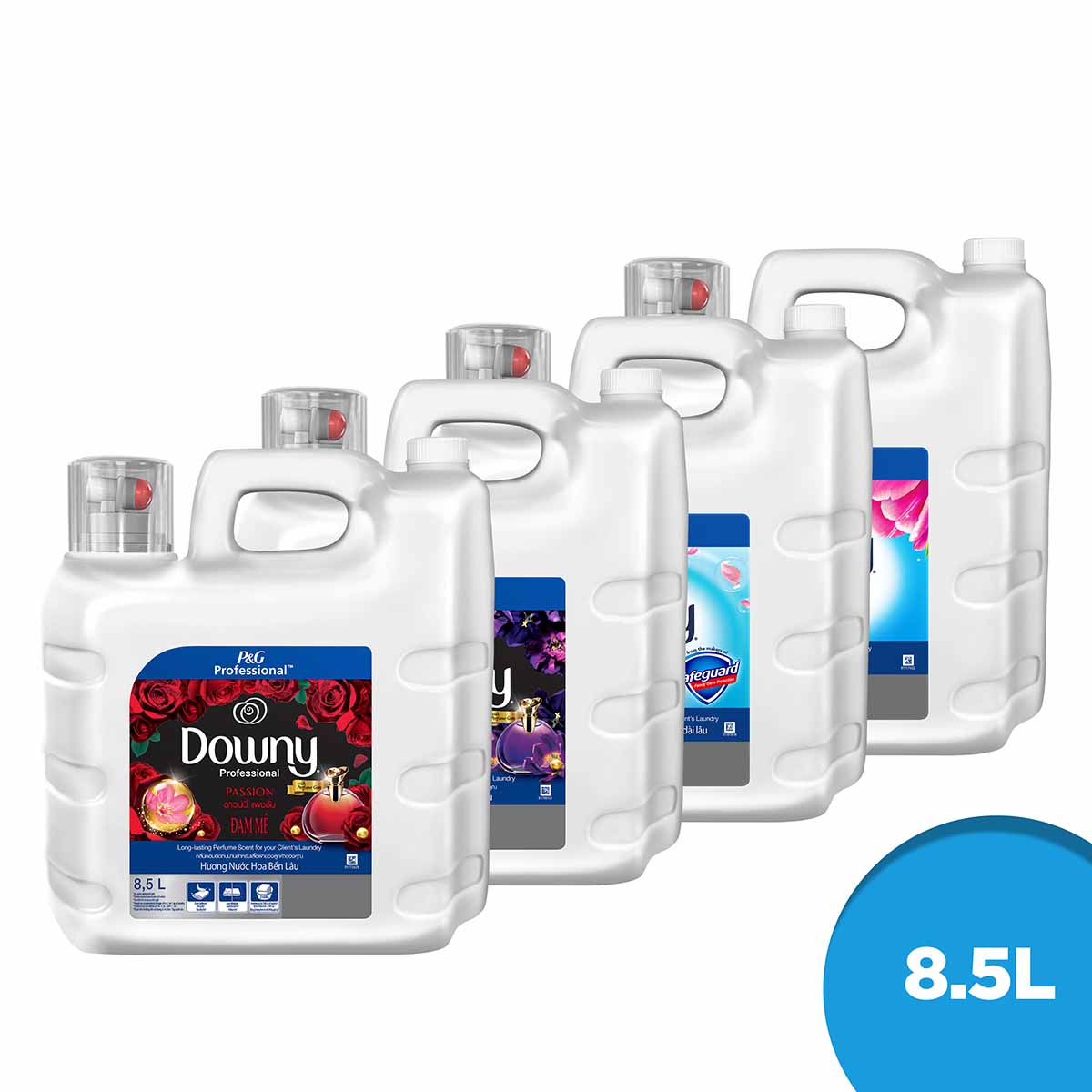 Nước Xả vải DOWNY Hương Nước Hoa Huyền Bí Chai 4L