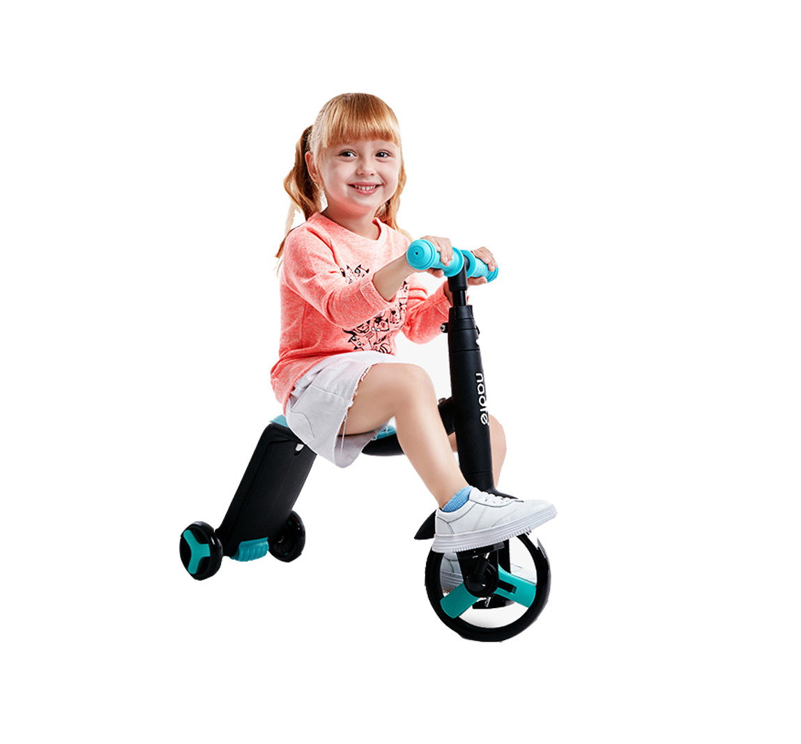 Xe Trượt Scooter, Xe Chòi Chân, Xe Đạp Nadle cho bé Tặng Decal Đo Thị Lực và Chiều Cao