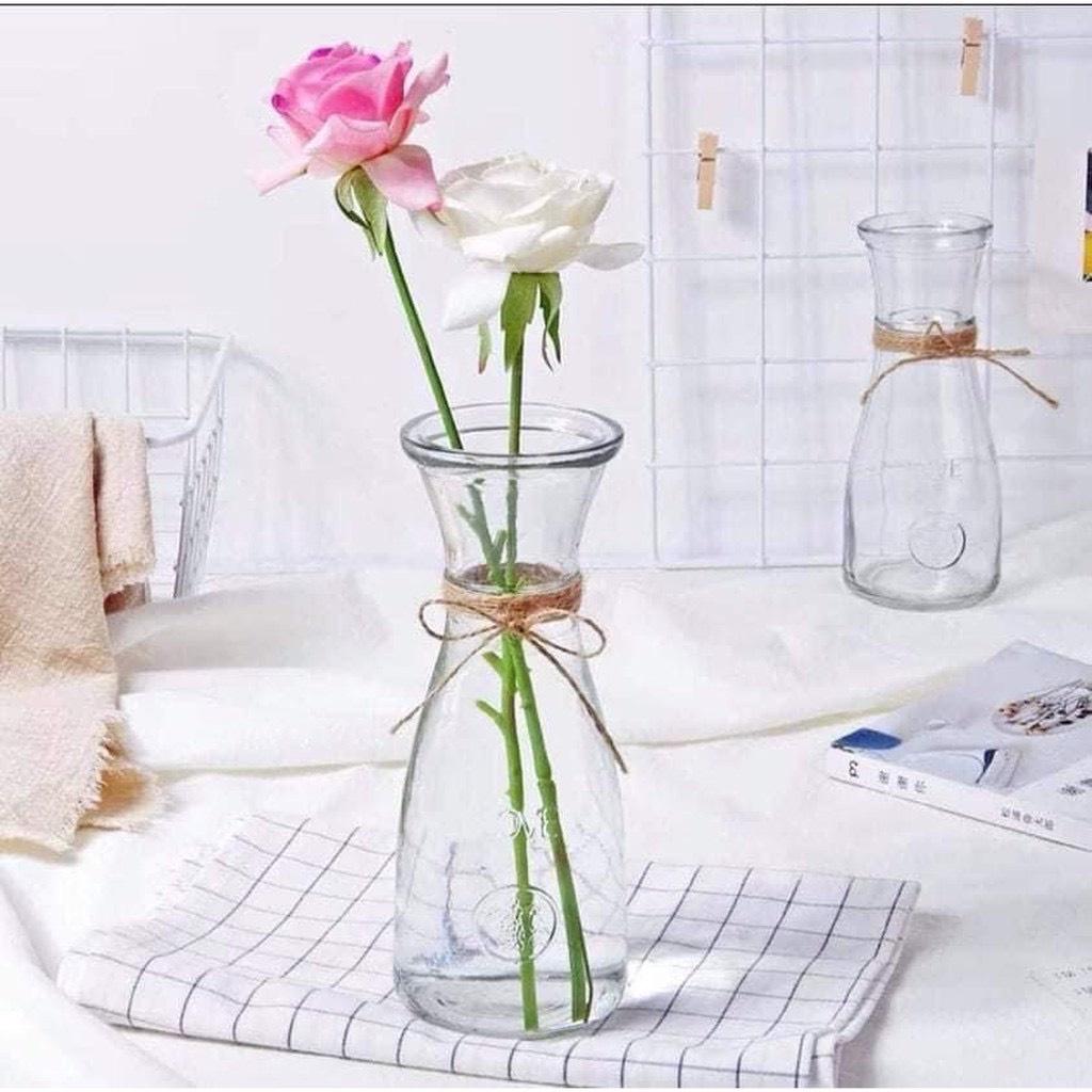Lọ hoa thủy tinh - Bình hoa decor trang trí nhà cửa, phòng khách...