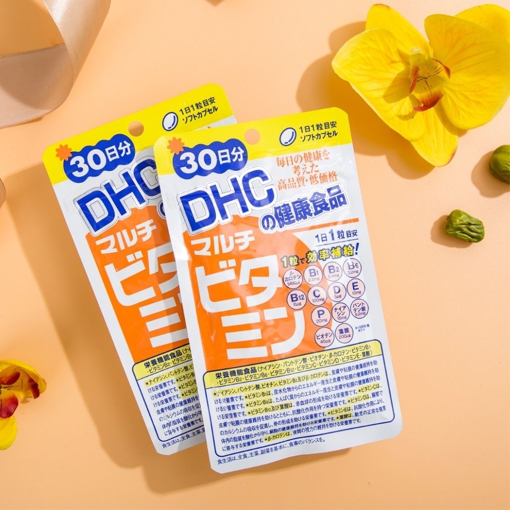 Combo Viên Uống DHC Perfect Vegetable Và Multi Vitamins Cung Cấp Dưỡng Chất, Tăng Cường Hệ Miễn Dịch - 30 Ngày