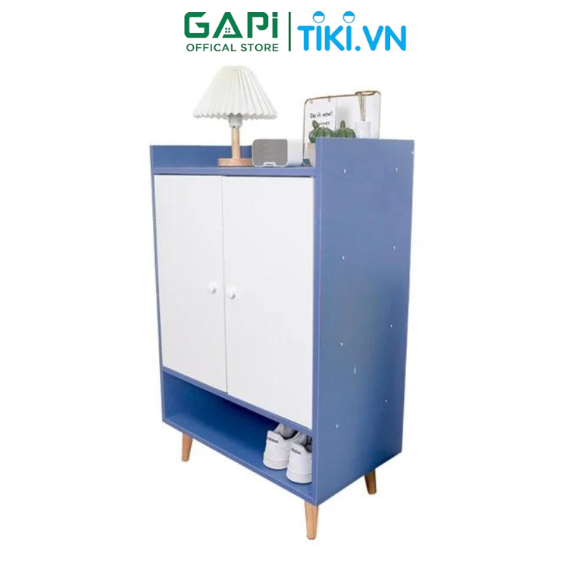 Tủ giày gỗ Johy GAPI cánh mở chống ẩm, tủ giày thông minh hiện đại tối ưu diên tích GP125