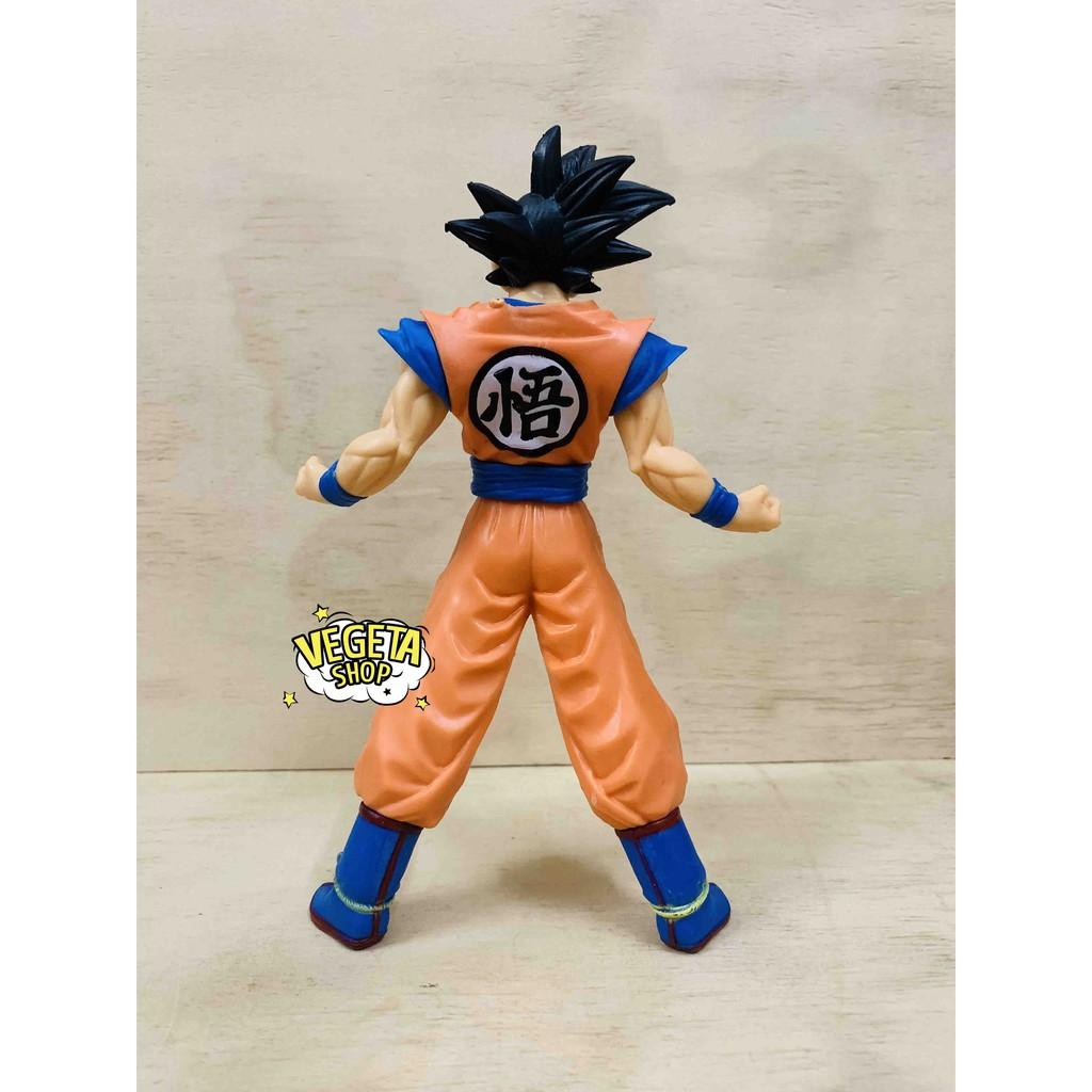 Mô hình Dragon Ball Z - Mô hình Songoku Son Goku - Goku tóc đen vận nội công - Cao 18cm