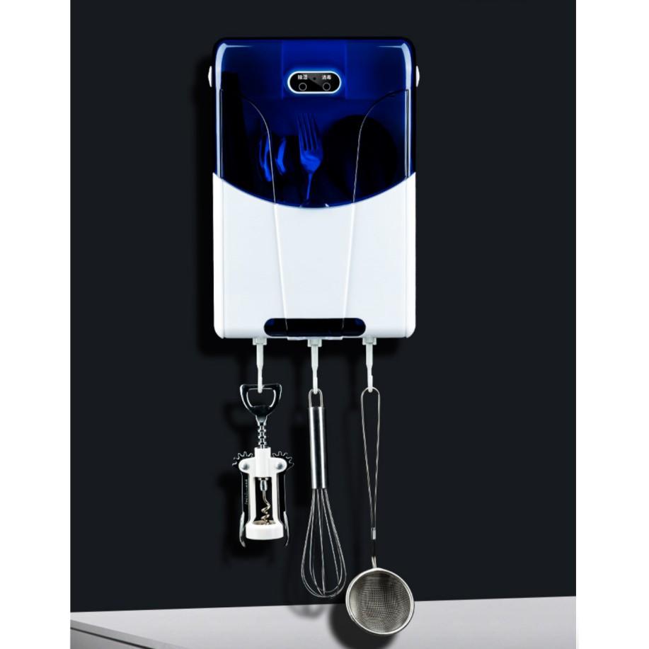 MÁY TIỆT TRÙNG SẤY KHÔ ĐŨA MUỖNG NHÀ BẾP TREO TƯỜNG ăn