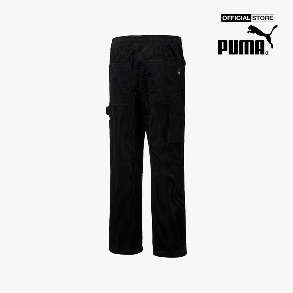 PUMA - Quần dài nam phom suông Downtown Corduroy 535677