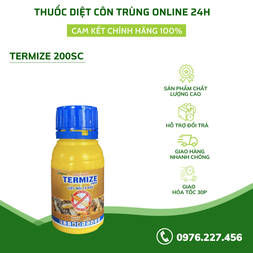 Thuốc diệt mối thế hệ mới Termize 200SC Chai 50 ML | Dietcontrung.online24h