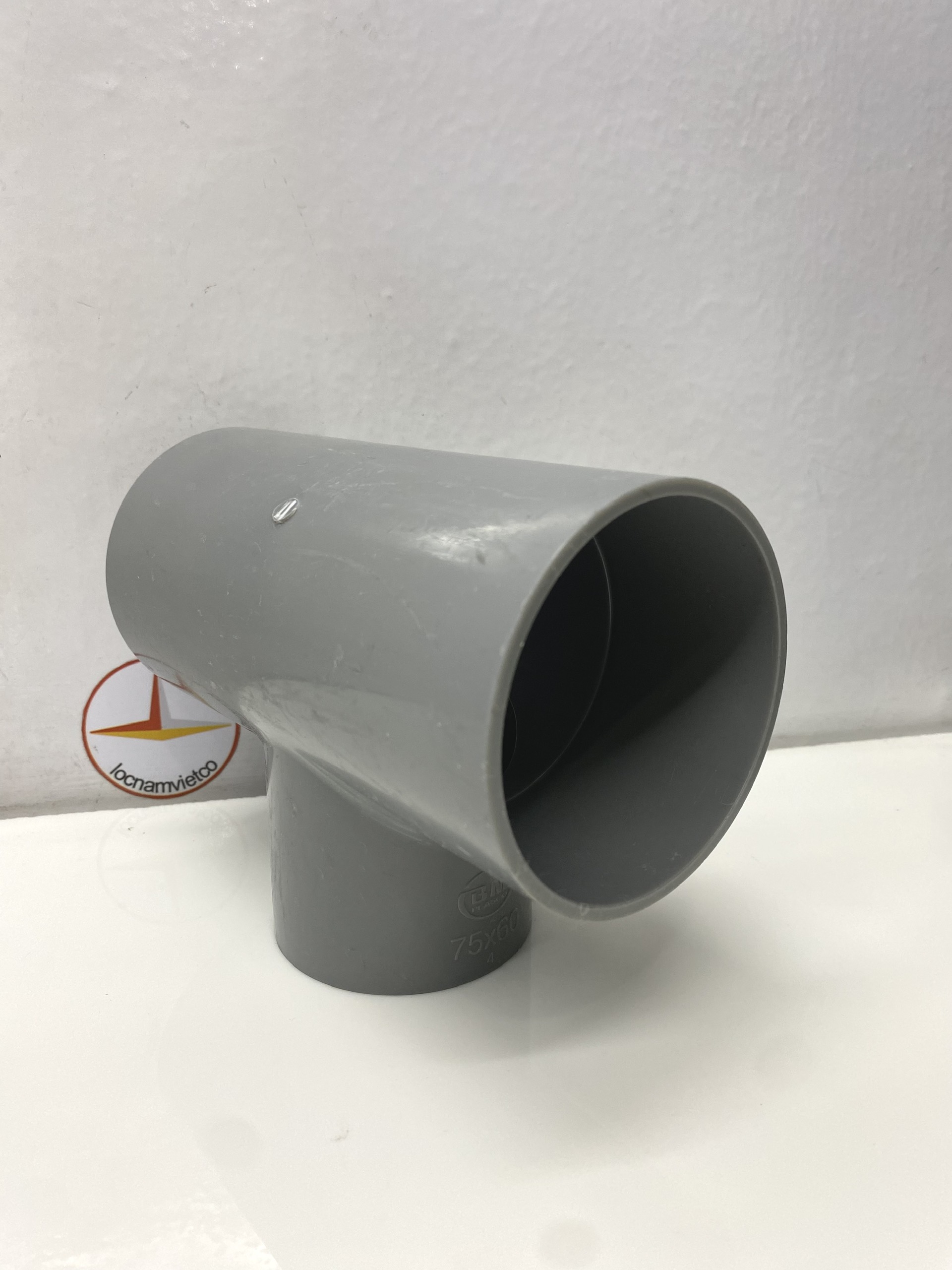 Tê giảm 75 x 60 nhựa PVC Bình Minh _ T75x60