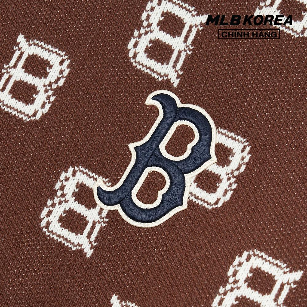 MLB - Áo sweater phom suông tay dài Classic Monogram Overfit 3AKPM0126-43BRD