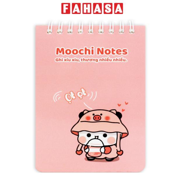 Sổ Lò Xo Moochi Notes B7 - Kẻ Ngang - 120 Trang 80gsm - The Sun 03