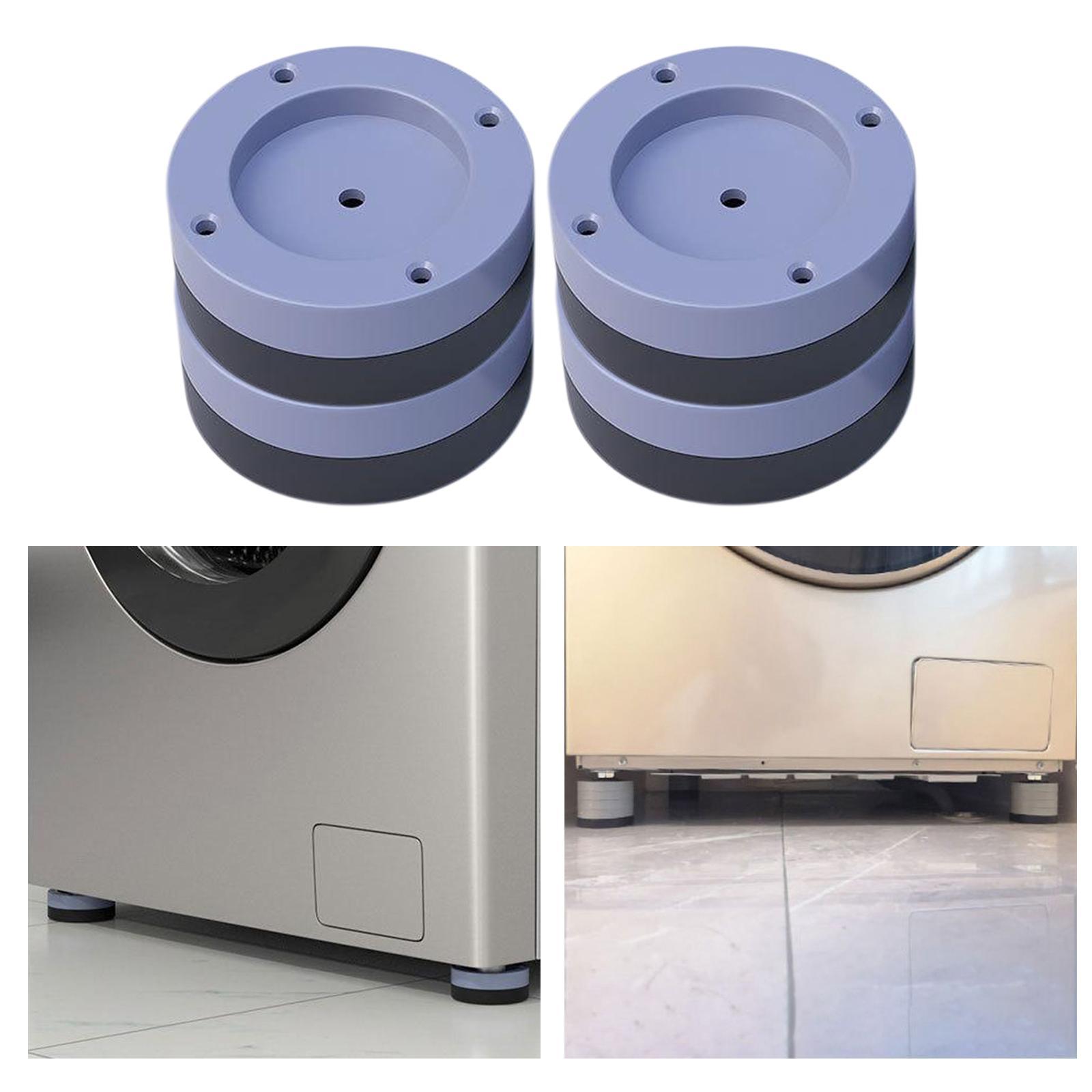 4x Washing Machine Shock Anti Vibration Feet Pads Washer Dryer .5cm