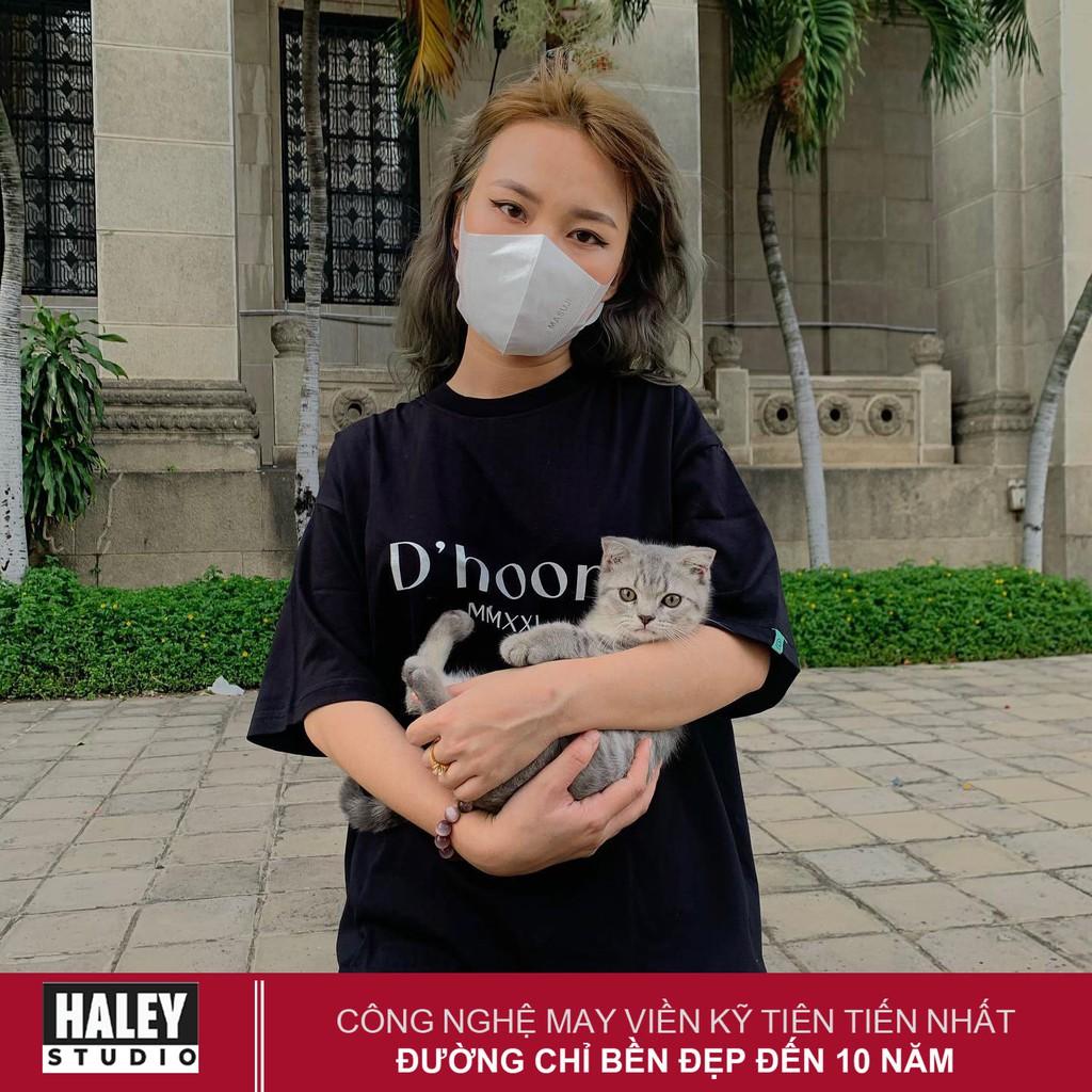 Áo Thun Nam Nữ Tay Lỡ Form rộng DHoon DCT Unisex phong cách Hàn Quốc TN537 Haley - Beshine Store