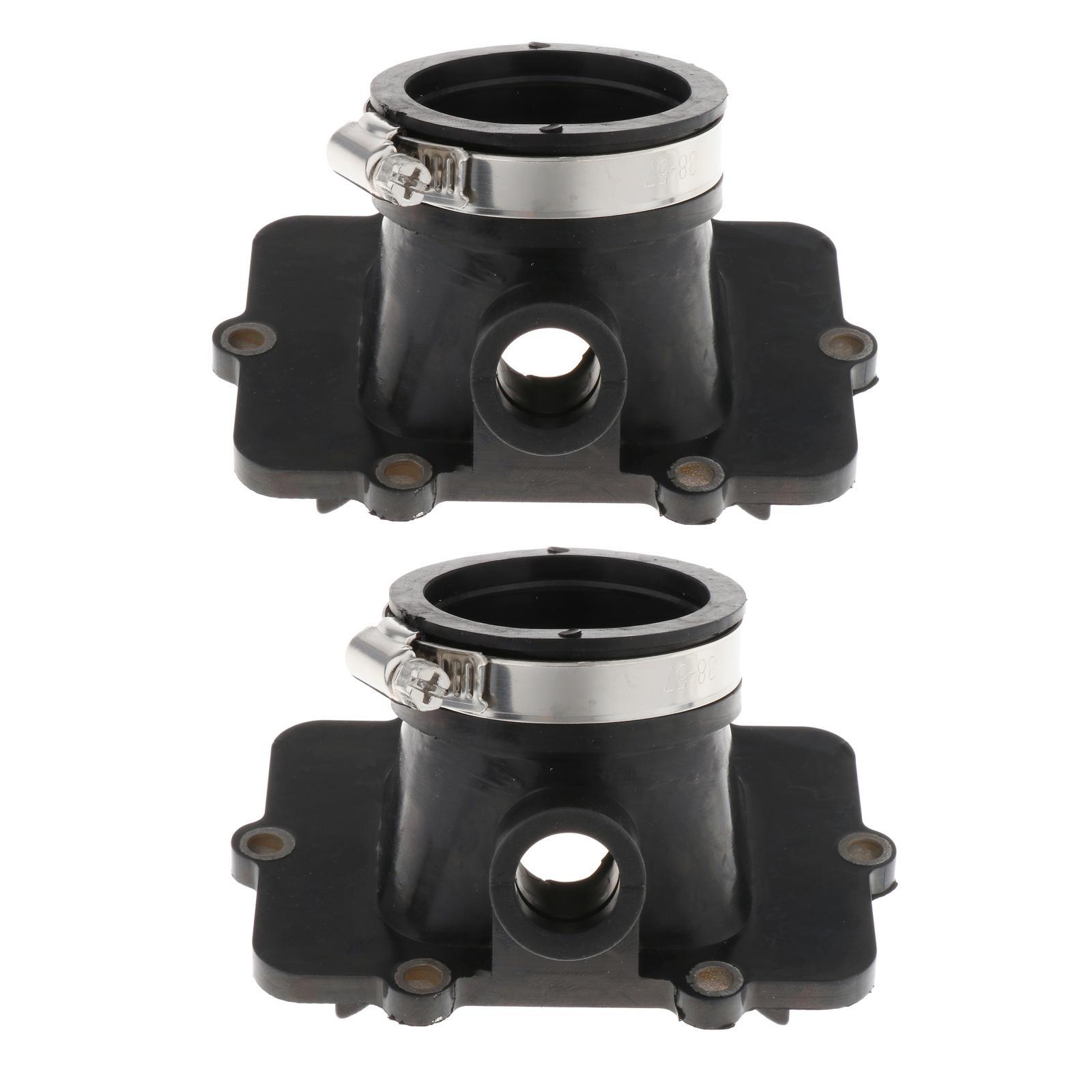 2x Carburetor Carb Intake Manifold Boot Fit for Ski-Doo 600 500 Replacement
