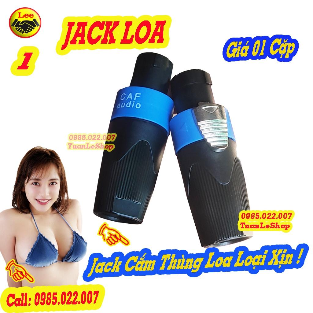 JACK LOA – GIẮC CẮM THÙNG LOA – JAC LOA FULL - GIÁ 02 CHIẾC