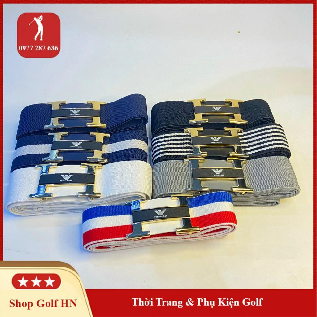 Thắt lưng golf Nam Nữ mặt chữ H chun co giãn tốt TL019