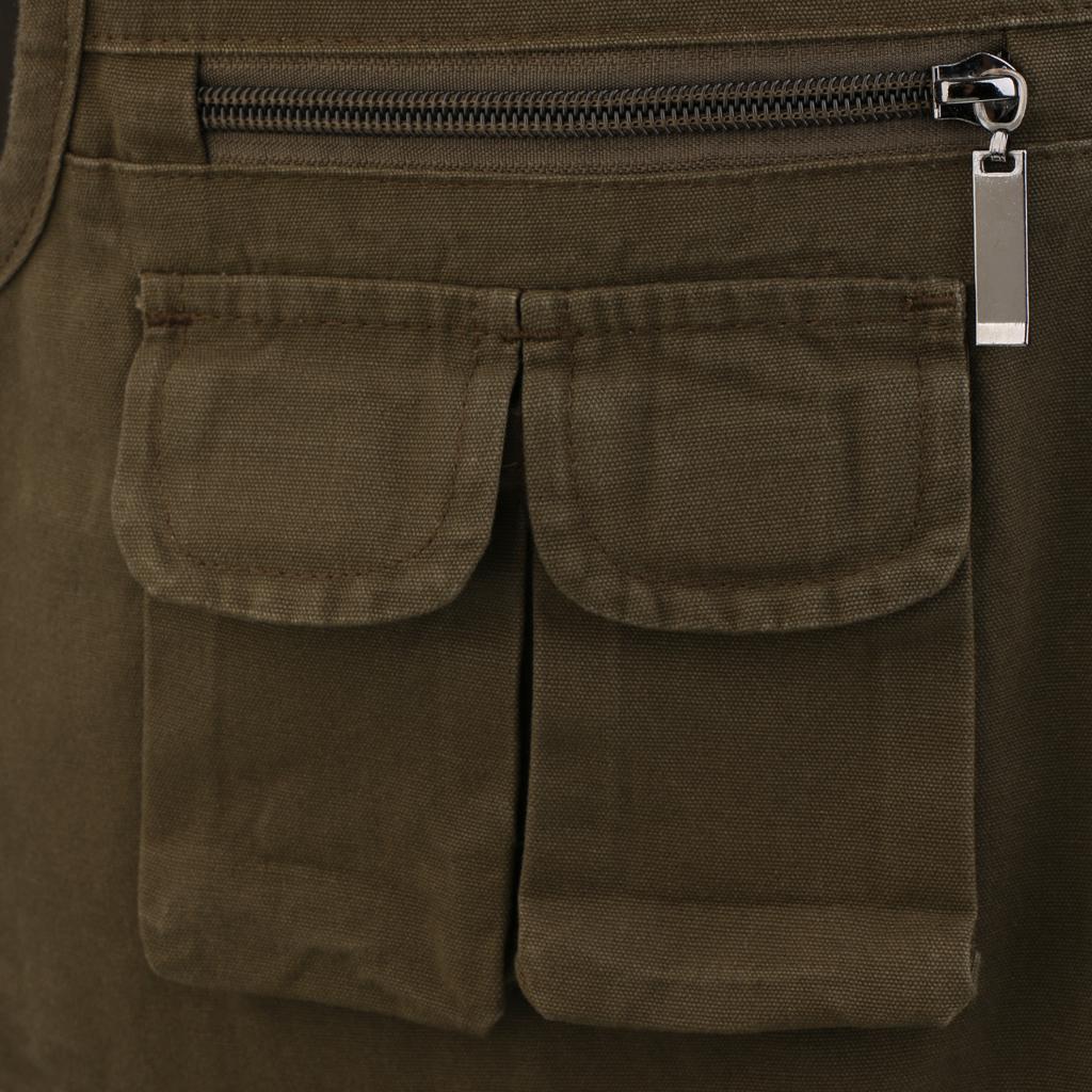 Men Fishing Vest Autumn Winter Waistcoat Photography Jackets Outdoor XL