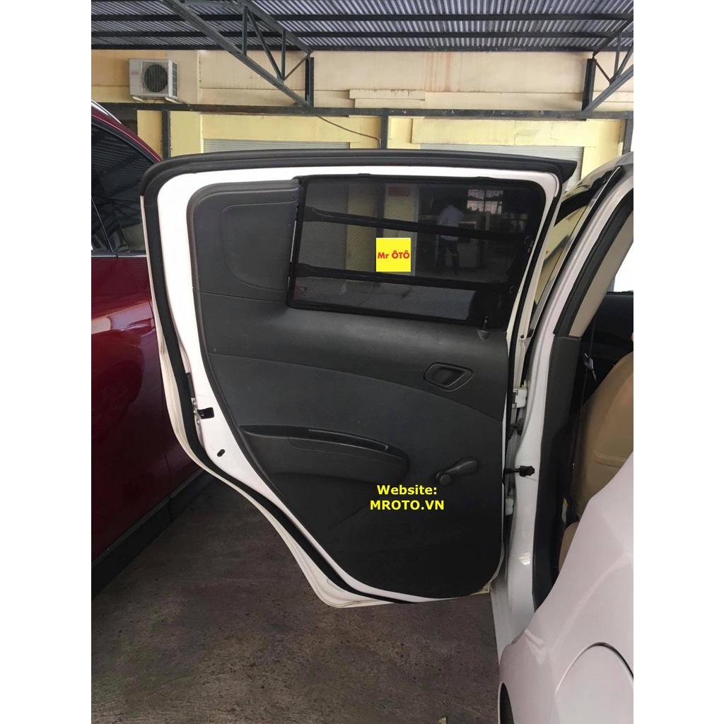 Rèm Che Nắng Xe Chevrolet Spark Lite Loại 1. Cam Kết Dày dặn, Chuẩn Khít Theo Xe
