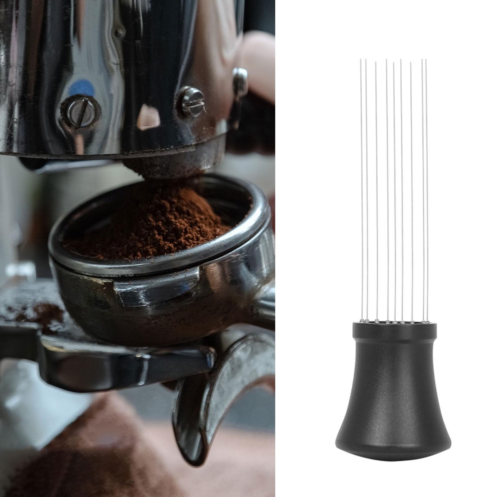Coffee Tamper Distributor Leveler Tool Aluminum Alloy for Home Cafe Tool