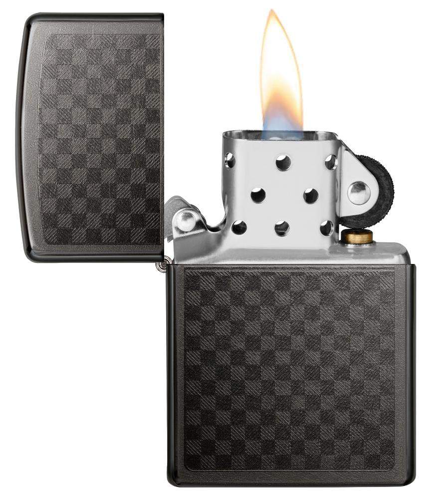 Bật Lửa Zippo Iced Carbon Fiber Design 29823