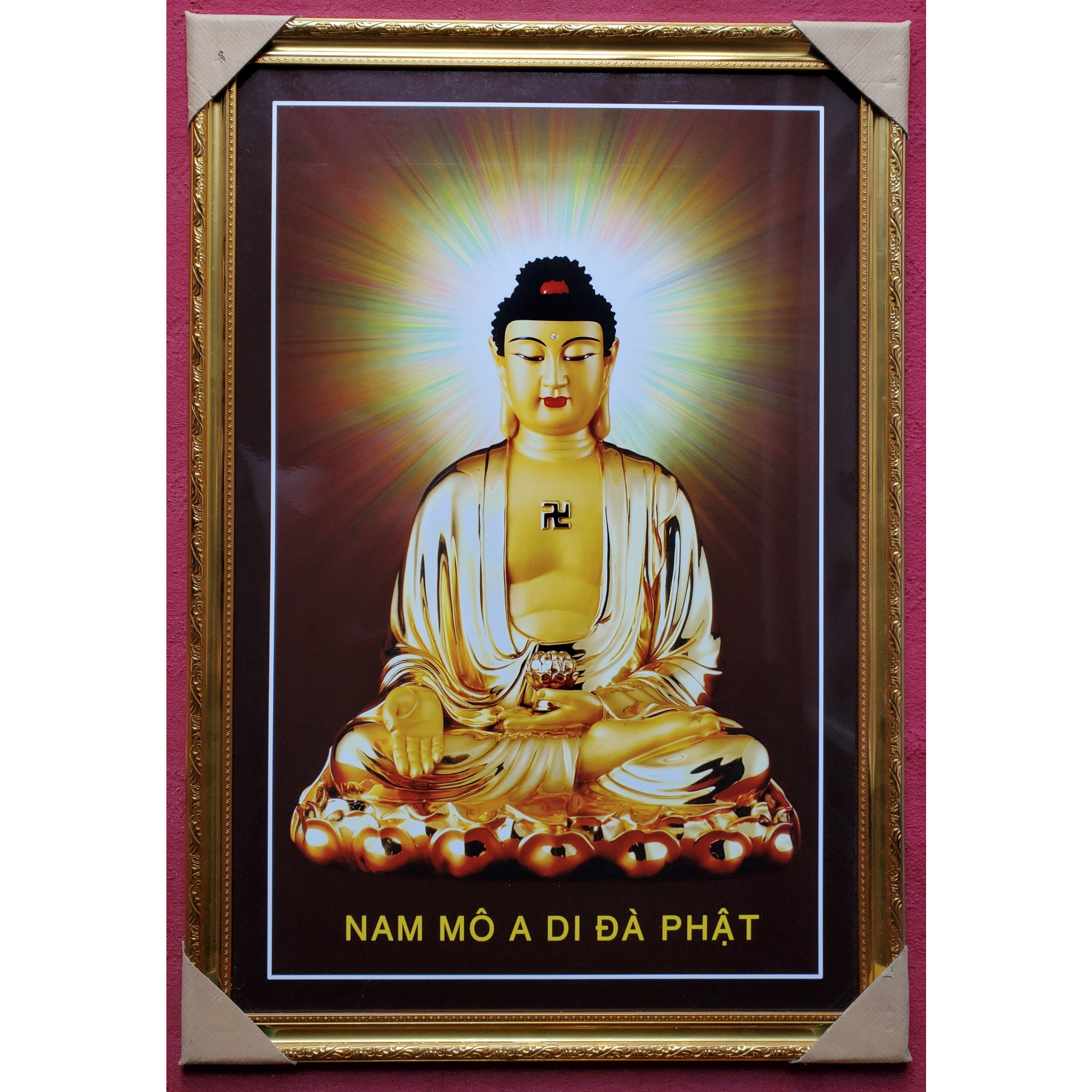 TRANH IN DẦU - PHẬT ADIDA -PHẬT TÍCH CA -PHẬT DƯỢC SƯ -PHẬT BỒ TÁT