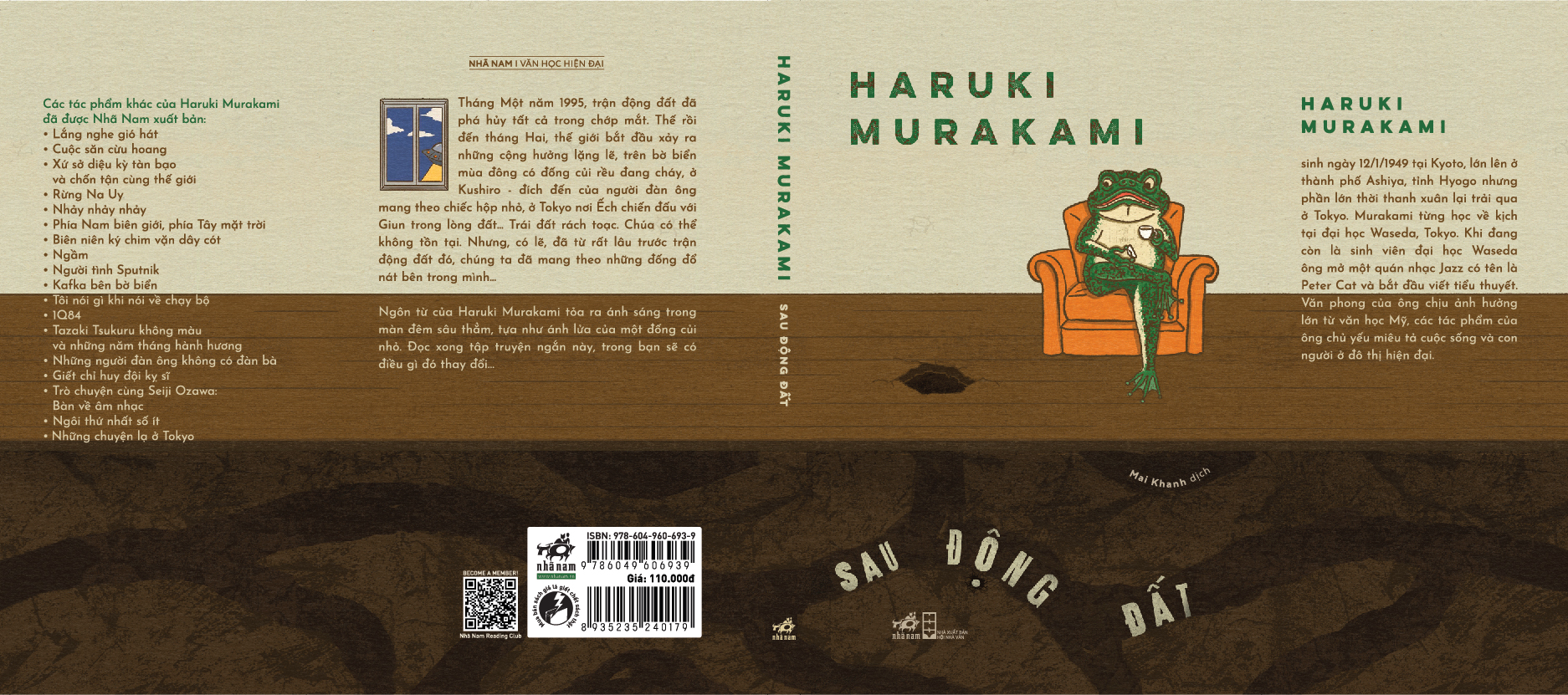 Sách - Sau động đất (Haruki Murakami) - Nhã Nam Official