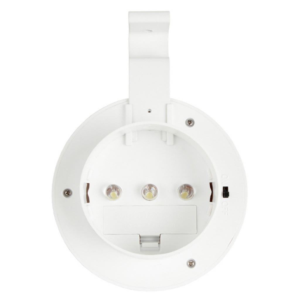 2pcs Solar Power Door Fence Lights LED Lamp Outdoor Garden