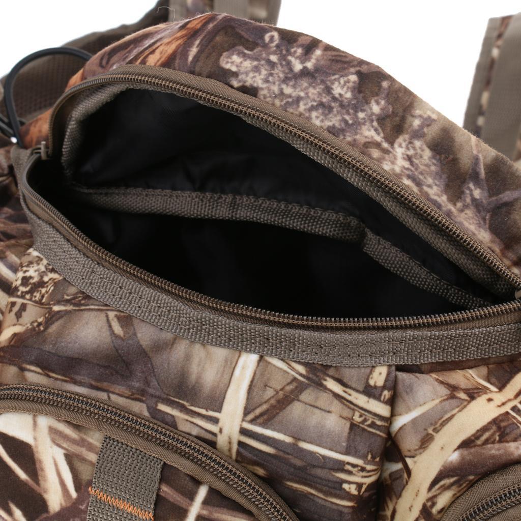 Fishing Tackle Bag Multifunctional Waist Bag Jungle Camo Hunting Camping