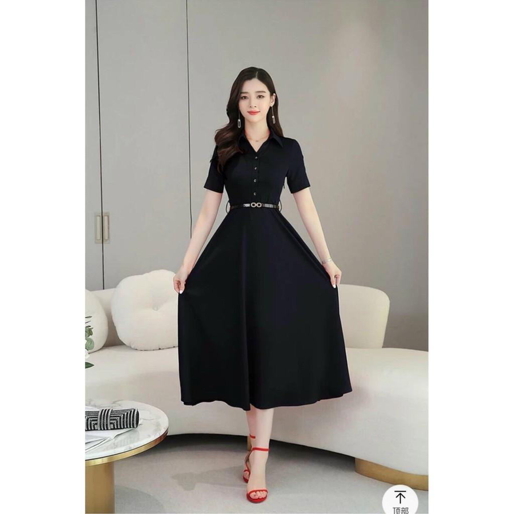 Đầm Cotton lạnh kèm nịt nữ cực sang trọng