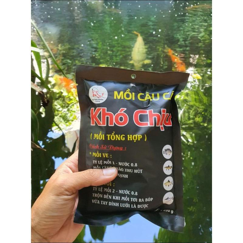 COMBO 2 gói Mồi câu cá Khó Chịu ,Cám Khó Chịu (250gram)