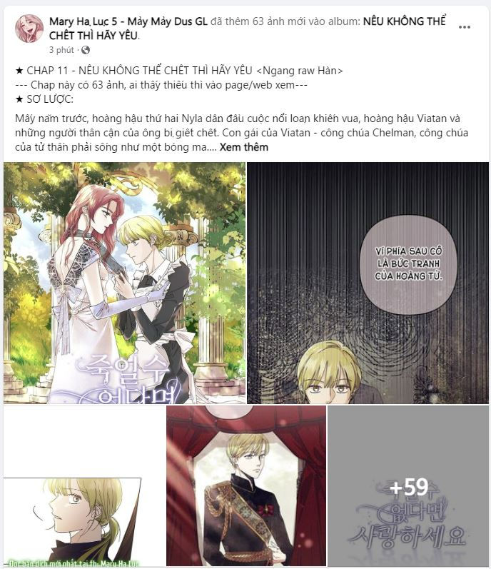 nếu không thể chết thì hãy yêu chapter 11.1 1