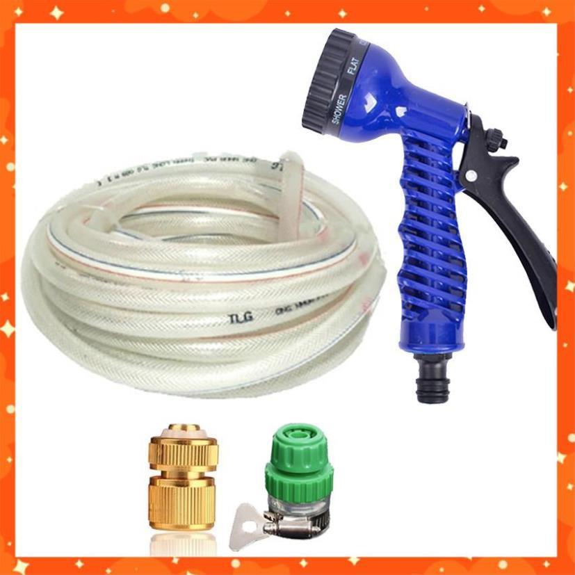 Bộ dây vòi xịt rửa xe, tưới cây, dọn dẹp nhà cửa 7-10m 206843