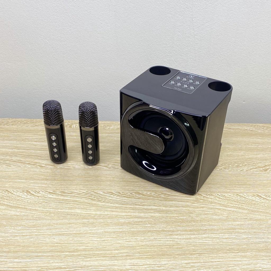 Loa Karaoke Bluetooth YS-207 Kèm 2 Micro Không Dây