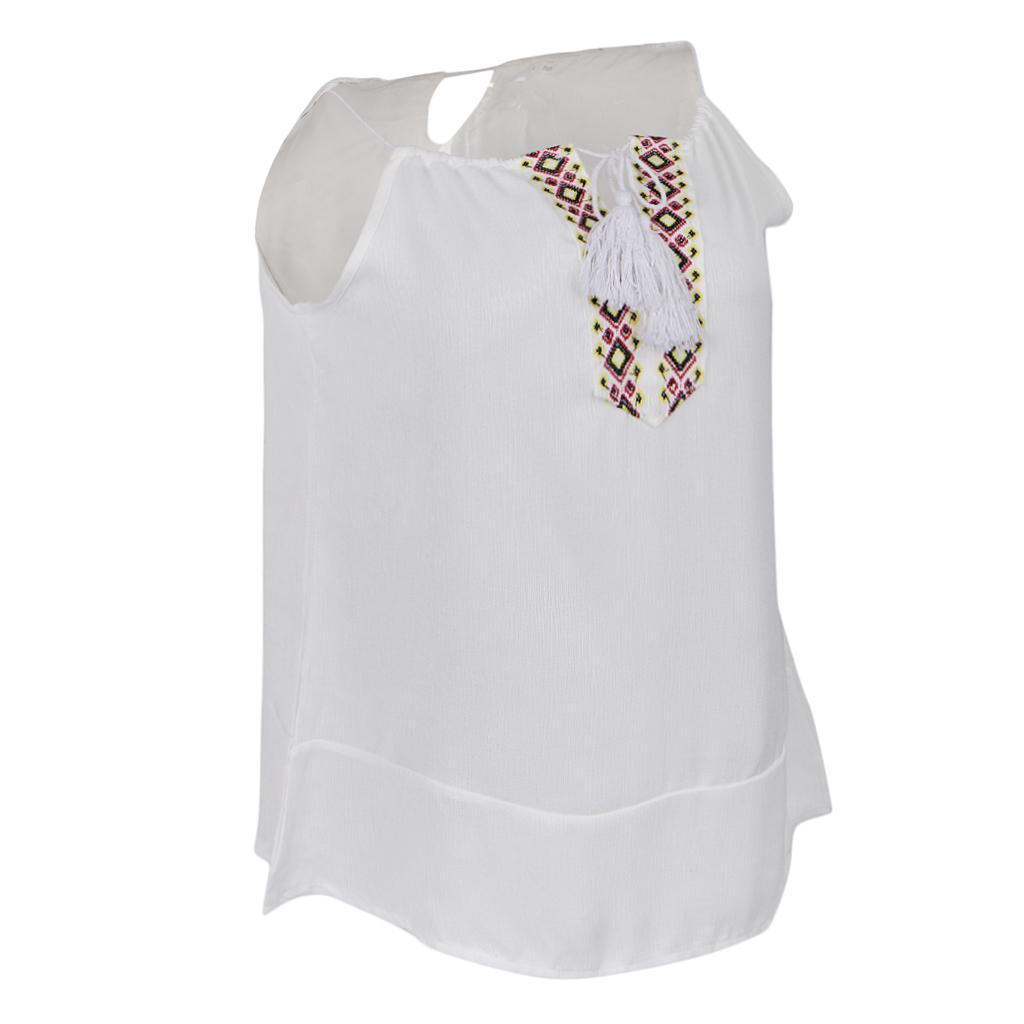 Women's Casual Spaghetti Strap Tank Vest Blouse Sleeveless Crop Tops T-Shirt