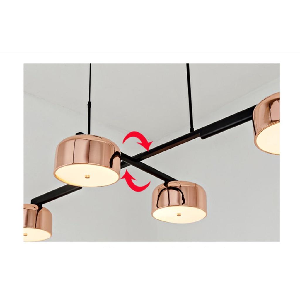 Đèn thả FAMTI phong cách hiện đai, sang trọng - kèm bóng LED chuyên dụng (để được 2 dáng thông minh)